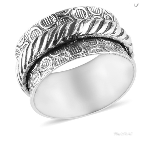 Jewelry - Artisan Crafted Sterling Silver Spinner(Avg 4.78 g